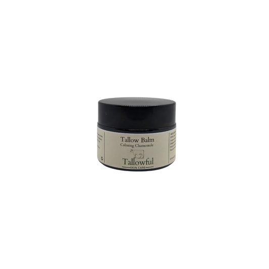 Calming Chamomile is an Organic Chamomile and Peppermint Tallow Balm - Soothing and Refreshing Formula for Healthy Skin
